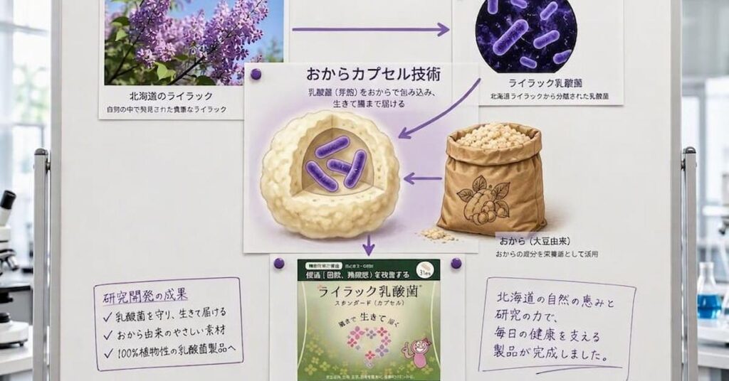 北海道から生まれた100％植物由来乳酸菌ライラック乳酸菌開発物語⑤